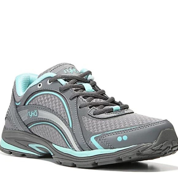 Ryka Lace-up Walking Sneakers - Sky Walk (WIDE) - Picture 1 of 7